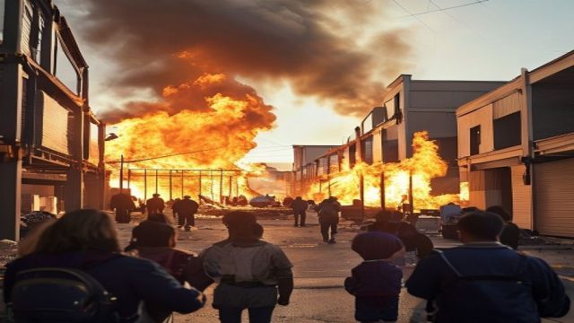 Devastating Warehouse Fire in Boyle Heights Causes Air Quality Crisis