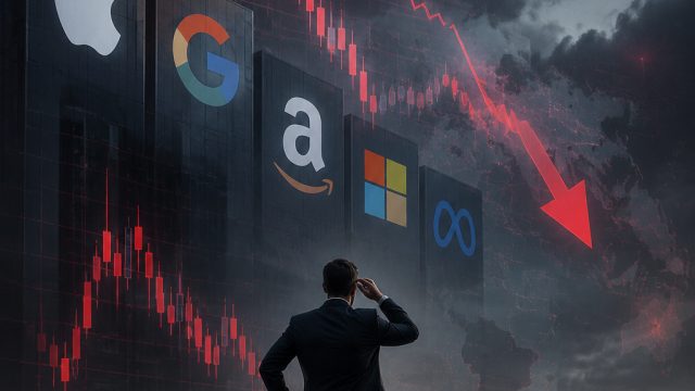 Tech Giants Weigh Down Market as Investors Eye Global Tensions