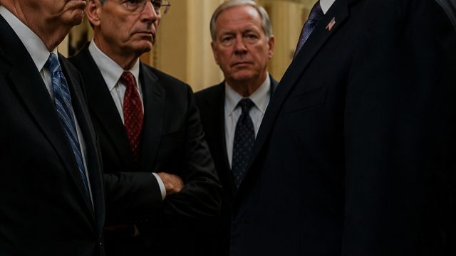 Senate GOP Faces Tensions as Trump Chall