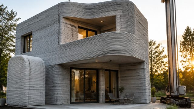 Revolutionizing Housing: 3D-Printed Home