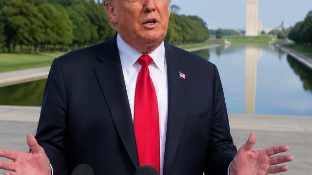 Trump Promises Evidence of Vandalism at 