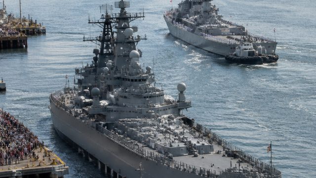 Historic Naval Visit in Portland: Battle