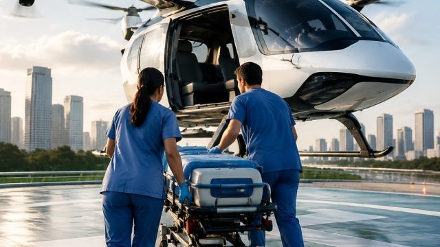 Air Taxis: Transforming Healthcare Deliv